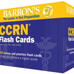 [Doc] CCRN Exam Flash Cards (Barron's Test Prep) For Free