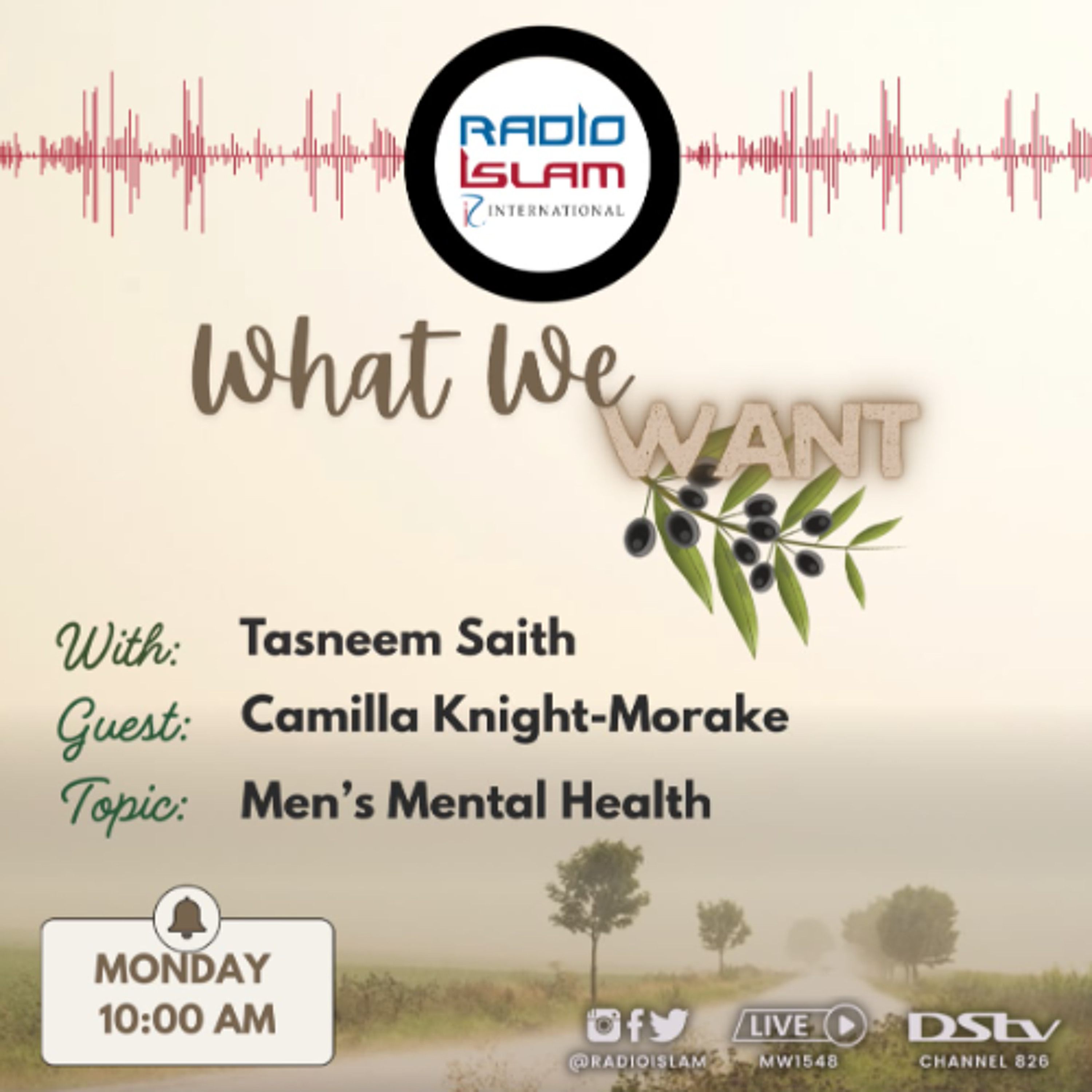 What We Want - Men's Mental Health - Radio Islam