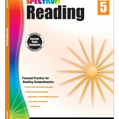 [▶️ PDF READ ⭐] Free Spectrum Reading Comprehension Grade 5 Workbooks,