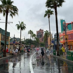 It's Been a Long Long Time but it's raining in Disney World