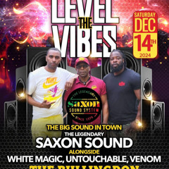 LEVEL THE VIBES SAXON SOUND ALONG SIDE UNTOUCHABLE-WHITE MAGIC-VENOM 14-12-24