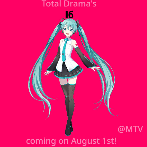 Total Drama's coming on August 1st!