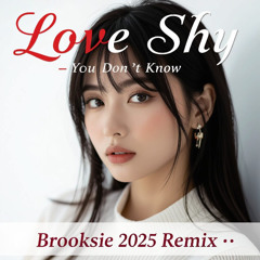 Loveshy -You Dont Know Brooksies   2025 mix