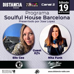 ● August 19, 2023 Distancia Radio Ibiza Compilation by ☆ Nita Funk (Soulful House Barcelona)