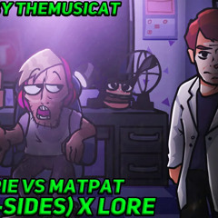 PewDiePie Vs MatPat / Bite (D-Sides) x Lore [FNF Mashup] By TheMusiCat