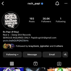 Rx Papi -wayne perry (prod.Sora) FREE RX