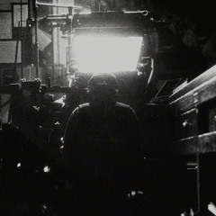 the sound of the night city, a washing machine and a lonely trumpet