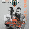 Carlos Pérez B2B K-Style @ Mina Magna Fest 2025 (05_07_2025) DJ mix artwork - Electronic music tracklist cover image