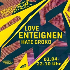 DJ STRAIGHT GIRL b2b Pleasure Politics | Love Enteignen Hate Groko at Mensch Meier 1.4.23