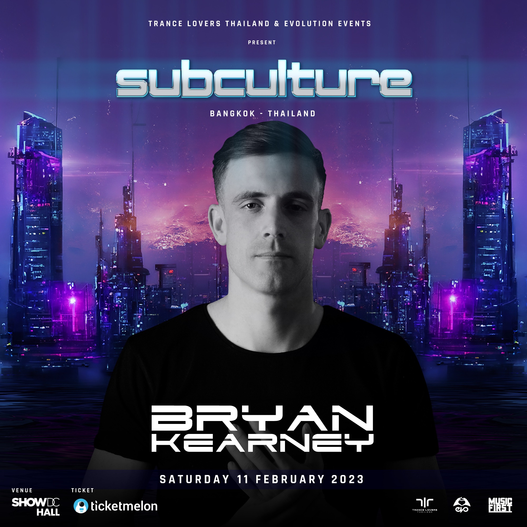 Bryan Kearney LIVE @ Subculture Bangkok 2023