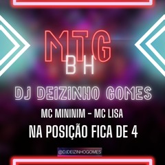 NA POSIÇÃO FICA DE 4 - MC MININIM - MC LISA - DJ DEIZINHO GOMES -