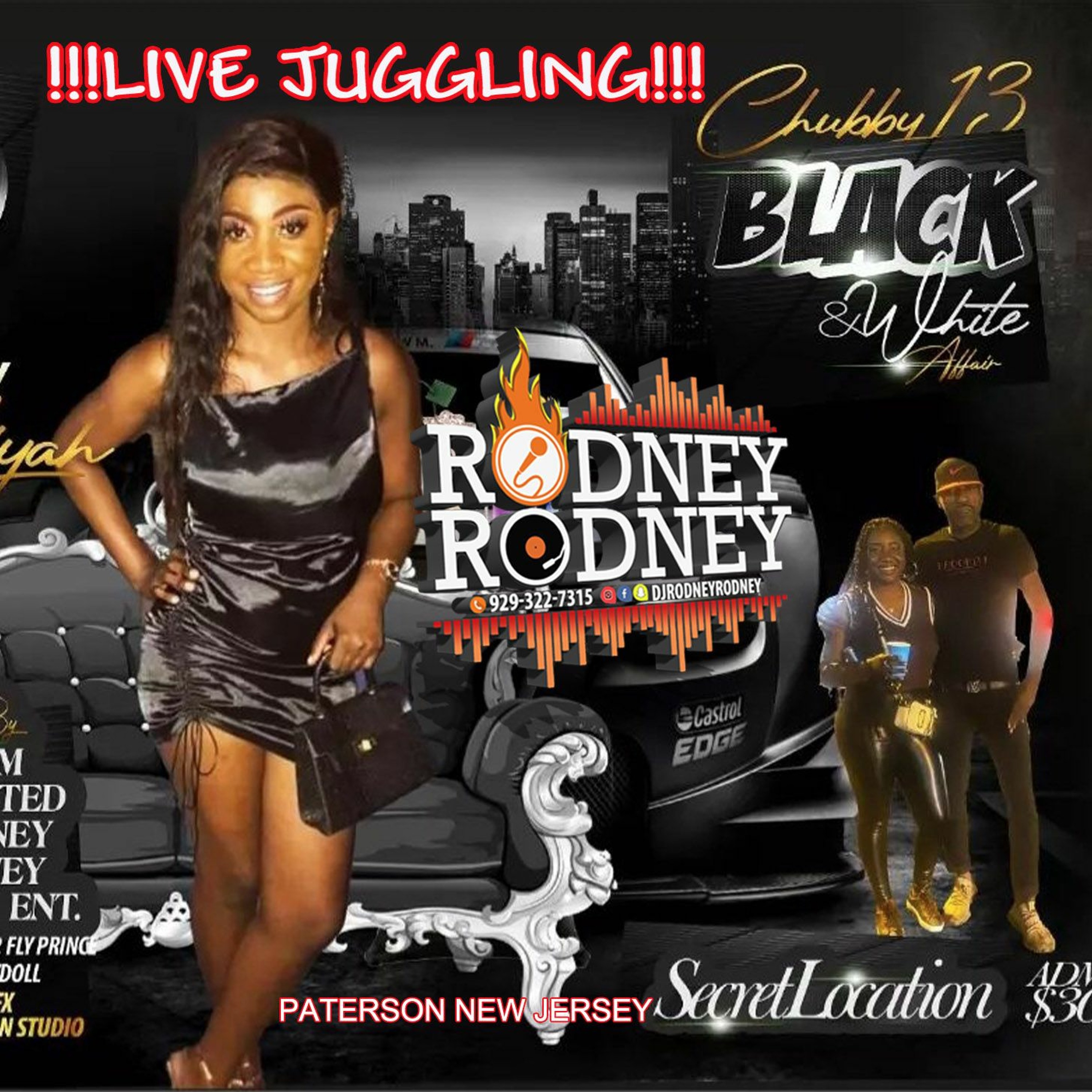RODNEYRODNEY LIVE CHUBBY 13 BLACK & WHITE NEW JERSEY episode artwork