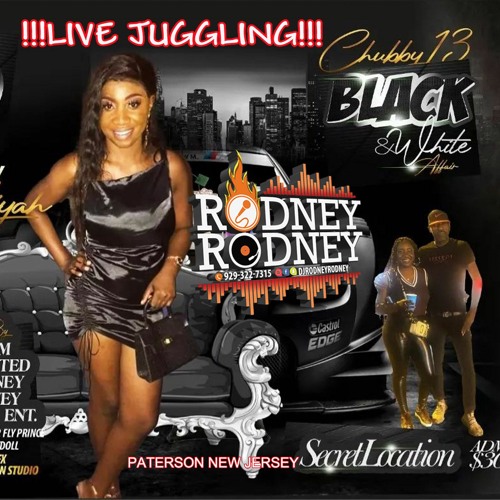 RODNEYRODNEY LIVE CHUBBY 13 BLACK & WHITE NEW JERSEY
