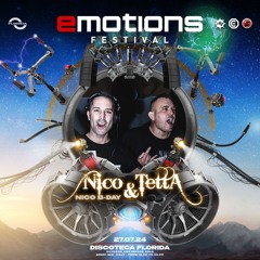 27/07/24 Nico & Tetta at Emotions Festival 2024