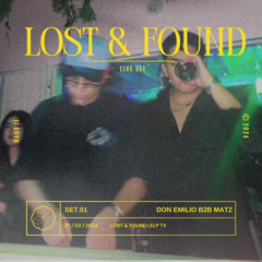 DonEmilio b2b Matz at Lost&Found