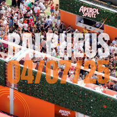 Aperol Spritz Stage // Rock Werchter // 04•07•25