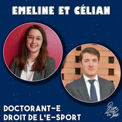 EMELINE ET CELIAN - DROIT ET E-SPORT