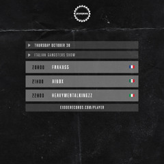 Frakass - Italian Gangsters show 30.10.25