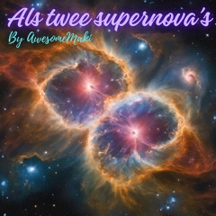 Als twee supernova's