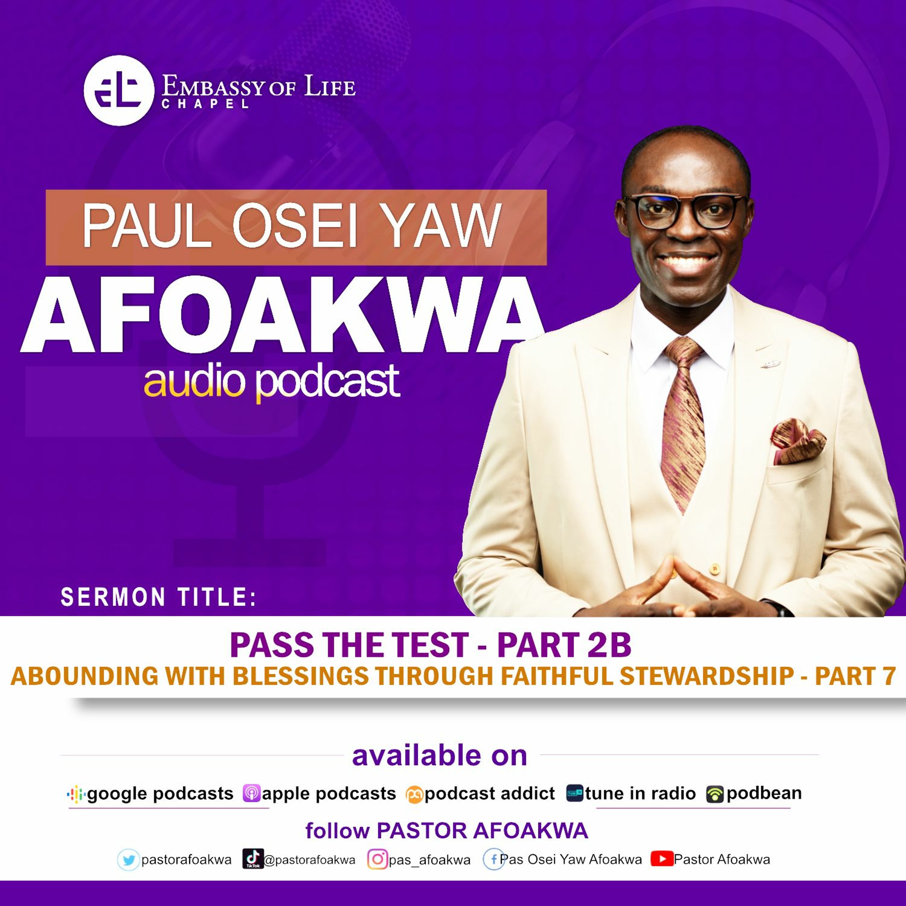 Pass The Test - Part 2B (Abounding With Blessings Through Faithful Stewardship - Part 7) episode artwork