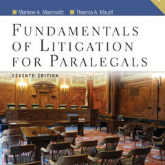 DOWNLOAD EPUB ☑️ Fundamentals of Litigation for Paralegals, Seventh Edition with CD (