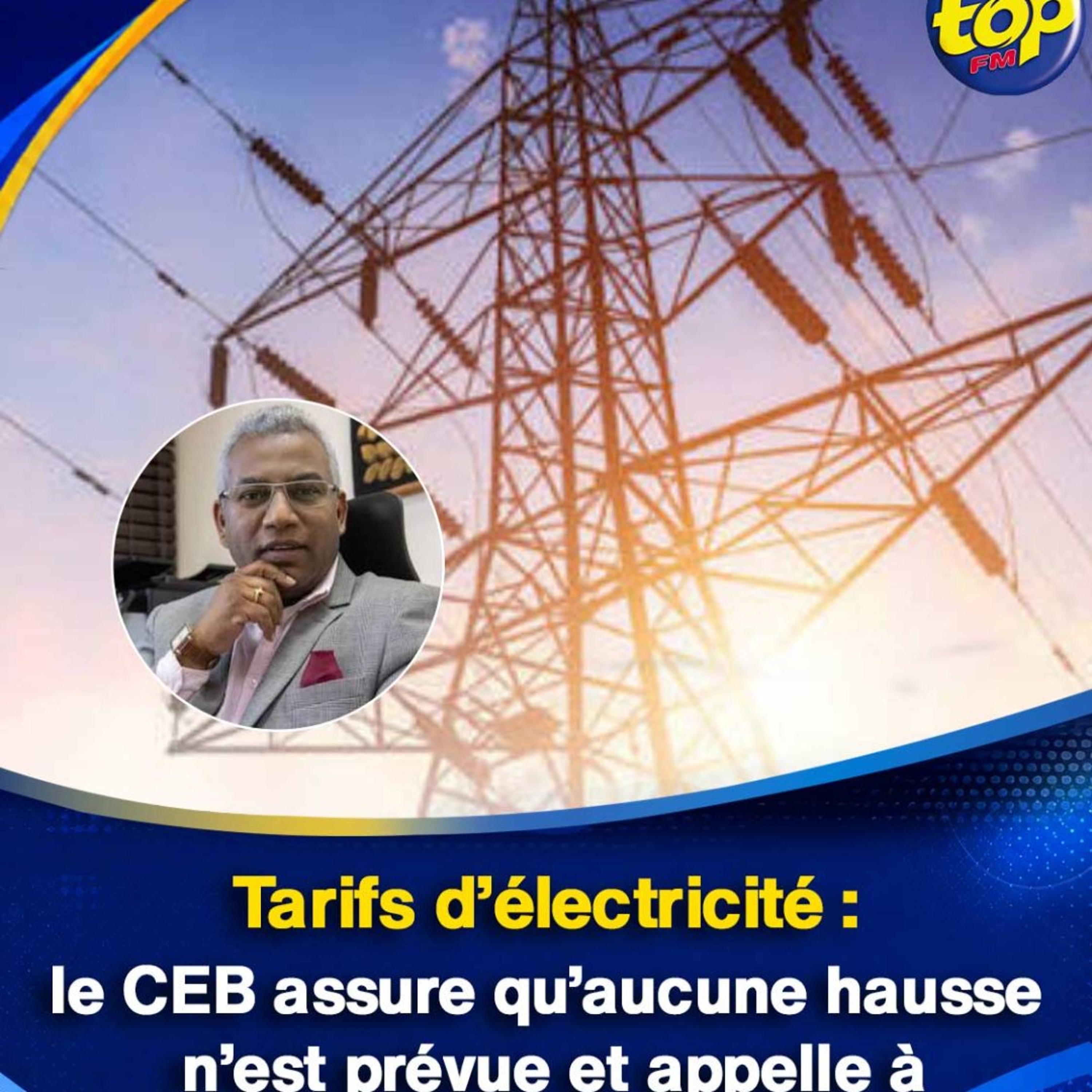 Tarifs d’électricité : le CEB assure qu’aucune hausse n’est prévue et appelle à éviter le gaspillage episode artwork
