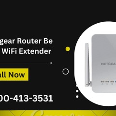 Can a Netgear Router Be Used as a WiFi Extender: Call +1-800-413-3531