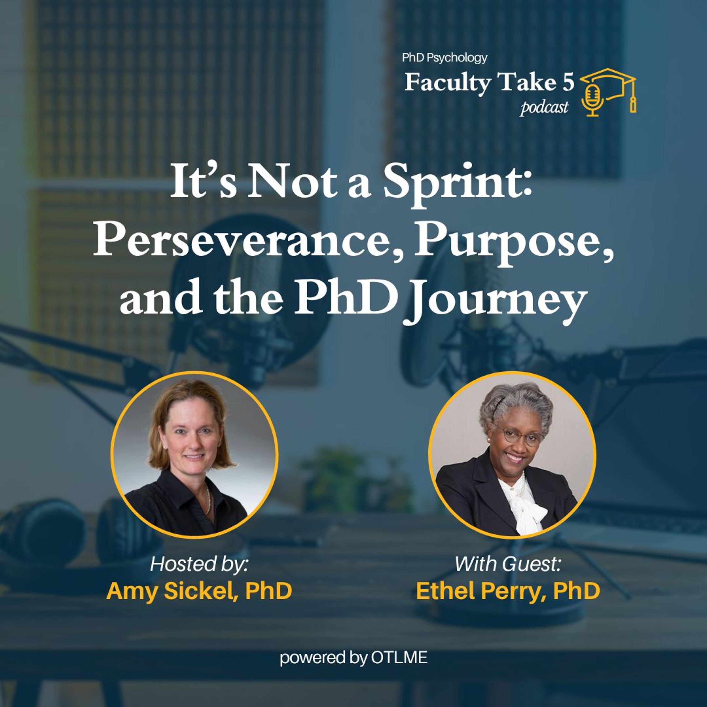 PhD Psychology Faculty Take 5 | Guest: Dr. Ethel Perry episode artwork