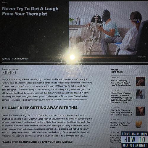 Never Try To Get A Laugh From Your Therapist [Bonus Track]