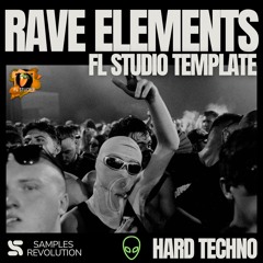 [FLP] Rave Elements - FL STUDIO TEMPLATE (HARD TECHNO & RAVE) 150 BPM ⚠️ Link In Description