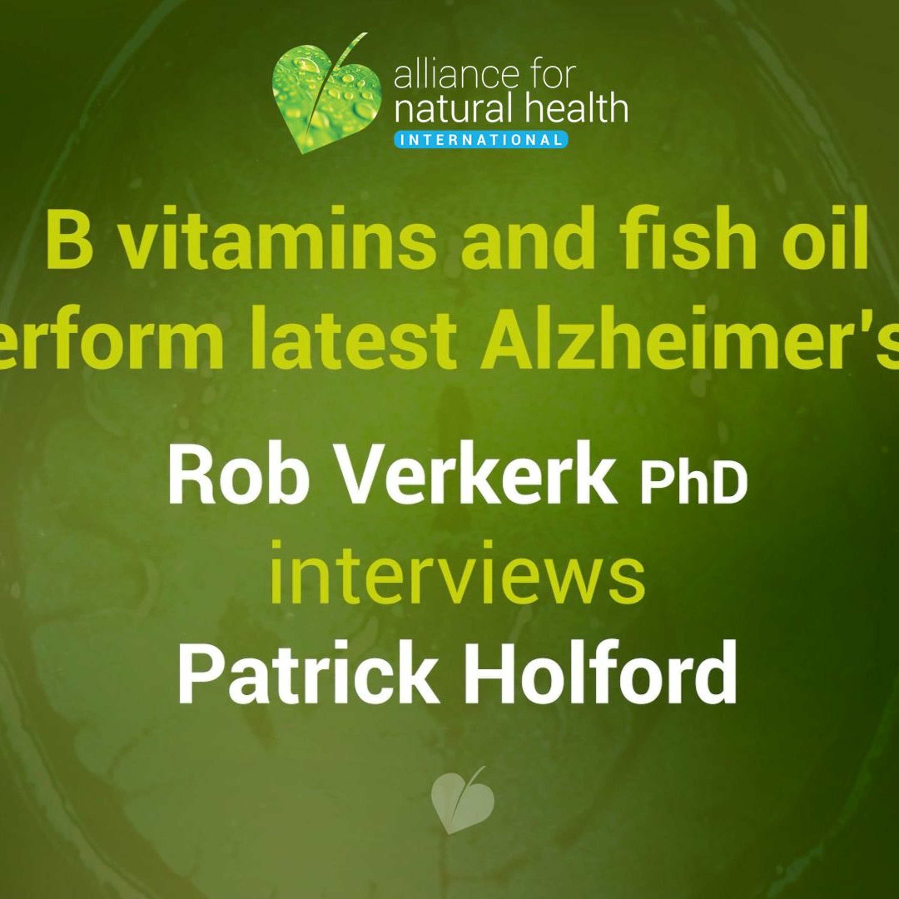The ANH Natural Health Podcast