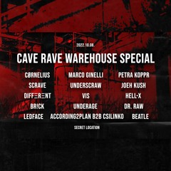 Marco Ginelli @ LIVE - CAVE RAVE BUDAPEST (2022.10.08.)