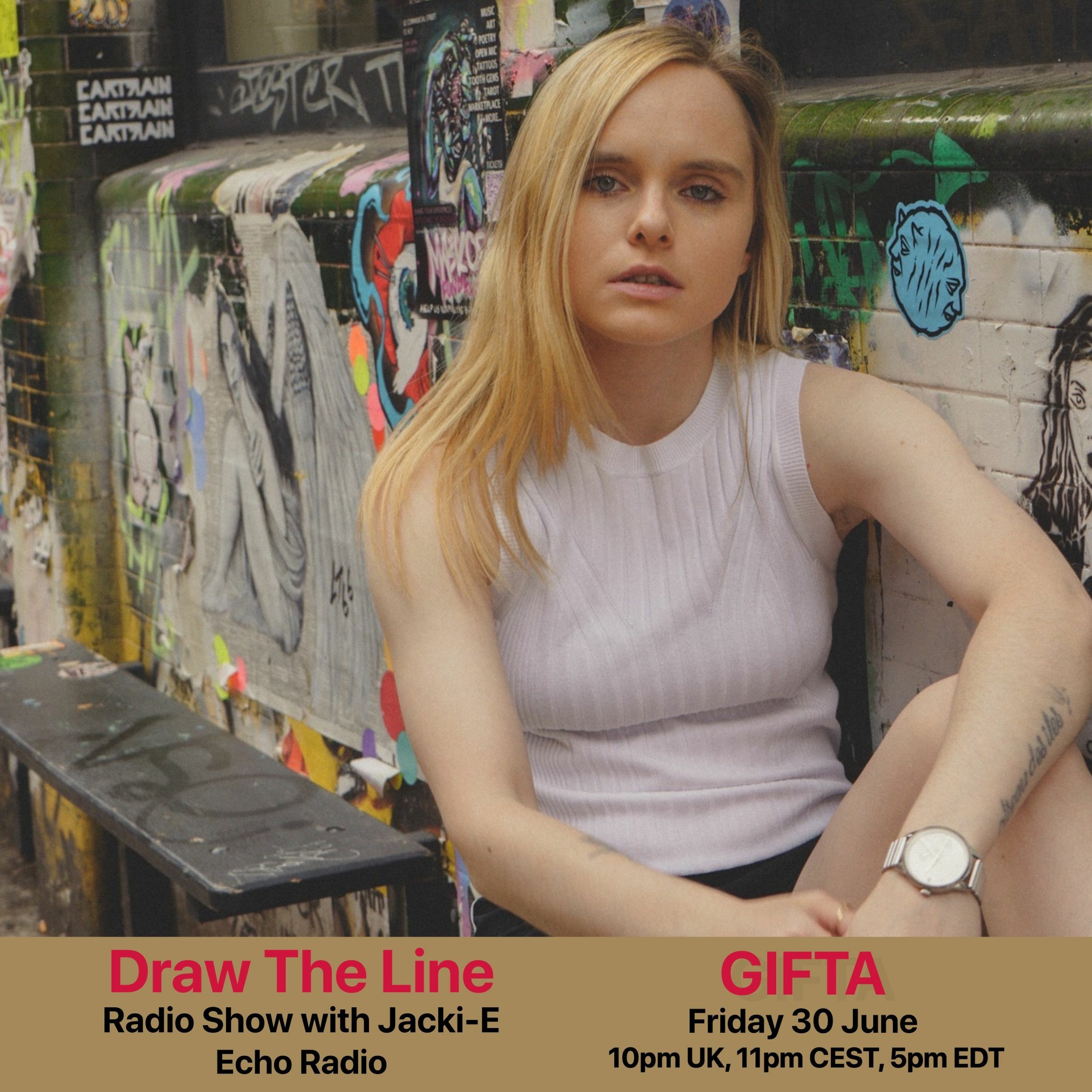 #263 Draw The Line Radio Show 30-06-2023 with guest mix 2nd hr by Gifta episode artwork
