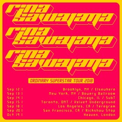 Rina Sawayama - Take Me As I Am (Ordinary Superstar Tour)