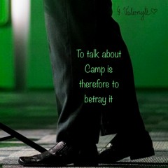 To Talk About Camp Is Therefore To Betray It (for ensemble and speaker), 2022