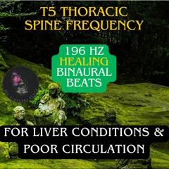 196 Hz Binaural Beats - T5 Thoracic Spine Frequency