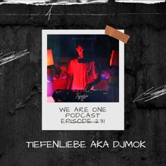 We Are One Podcast Episode 231 - TIEFENLIEBE aka DJMOK