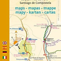 𝕯𝖔𝖜𝖓𝖑𝖔𝖆𝖉 EPUB ☑️ Camino de Santiago Maps: St. Jean Pied de Port - Santia