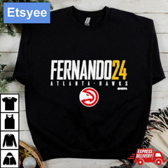 Bruno Fernando 24 Atlanta Hawks Elite Basketball Shirt