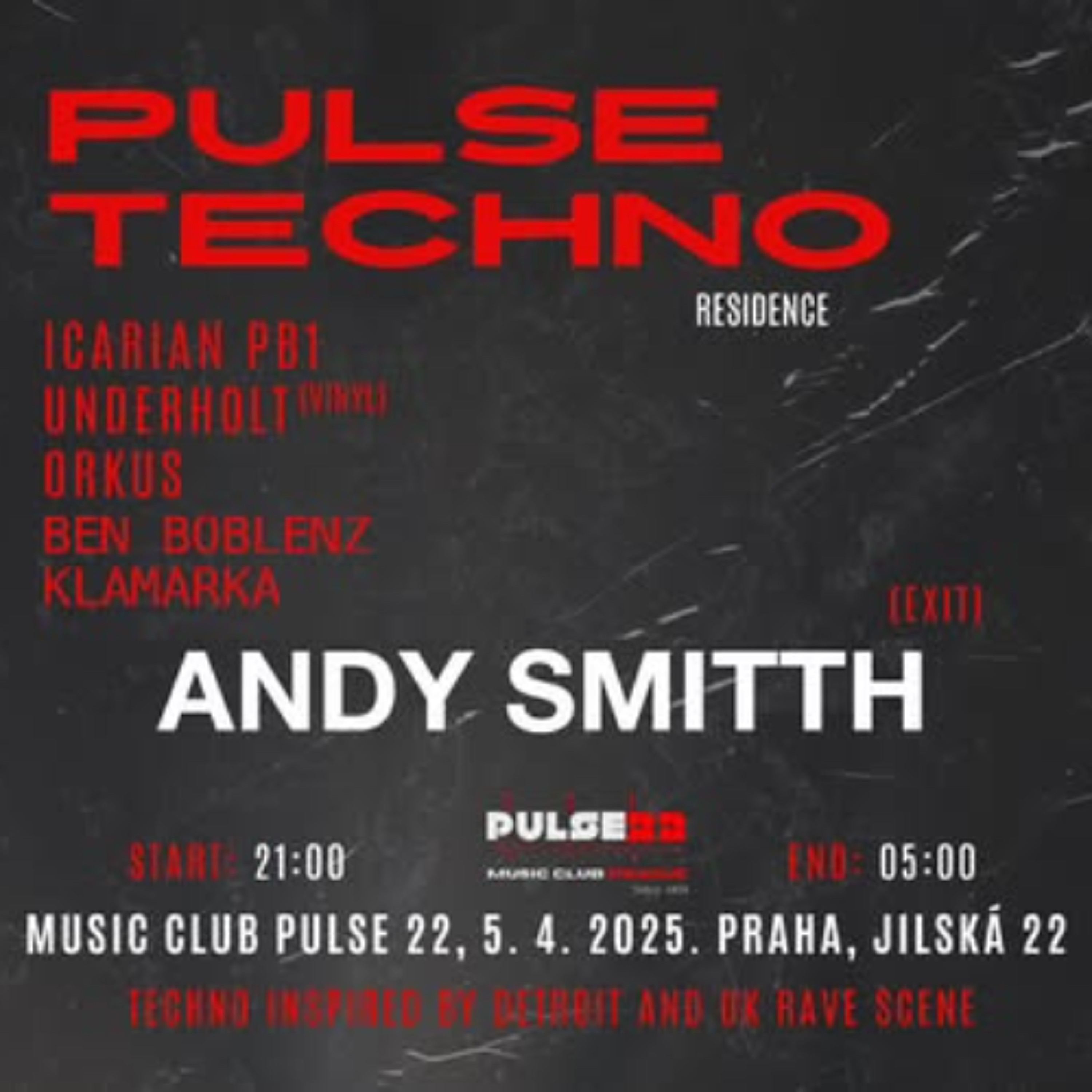 Pulse Techno - Andy Smith - ORKUS SET episode artwork