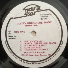 NATTY DREAD SHE WANT - HORACE ANDY (New Star Records 1978)