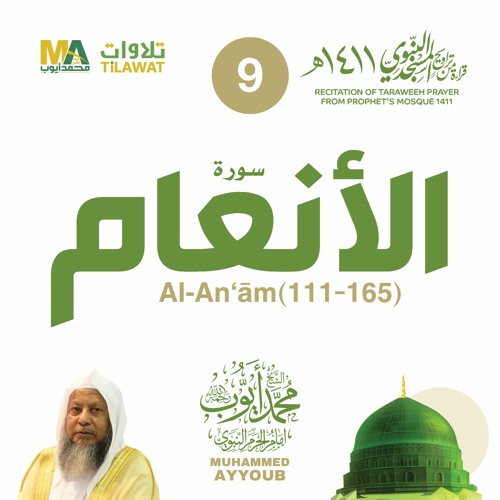 سورة الأنعام (111-165) من تراويح المسجد النبوي 1411 - الشيخ محمد أيوب