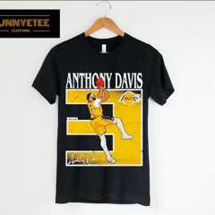 Anthony Davis Los Angeles Lakers Number 3 Basketball Signature Shirt