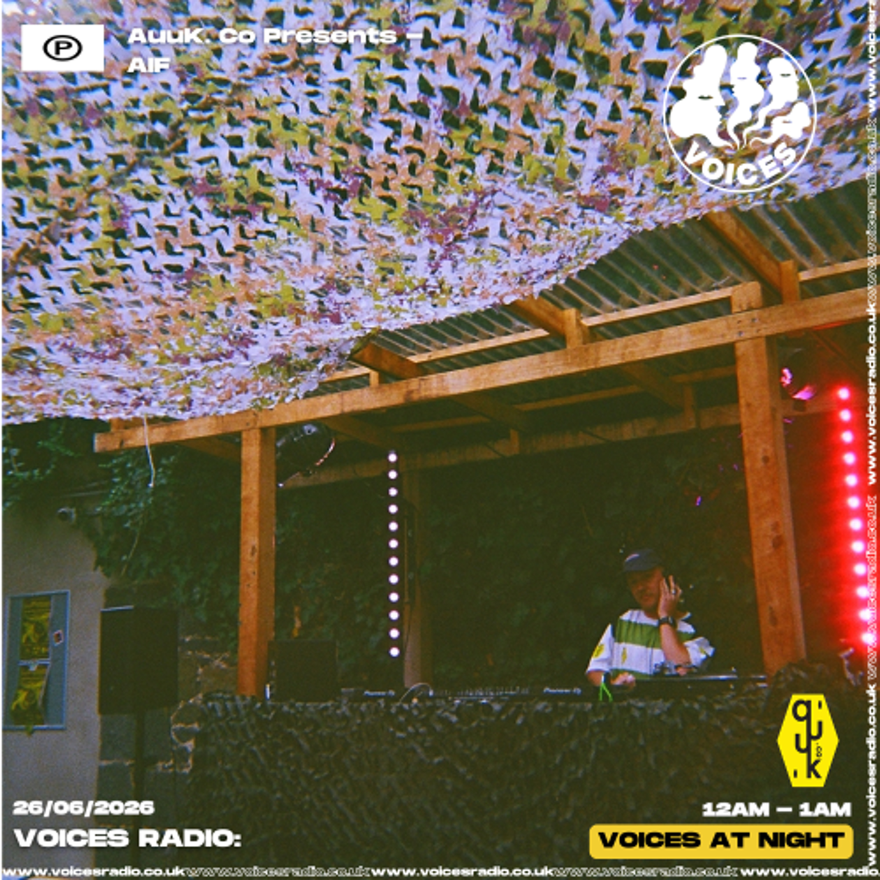 Auuk. Co Presents - AIF - 26/06/26 - [Voices Radio] episode artwork