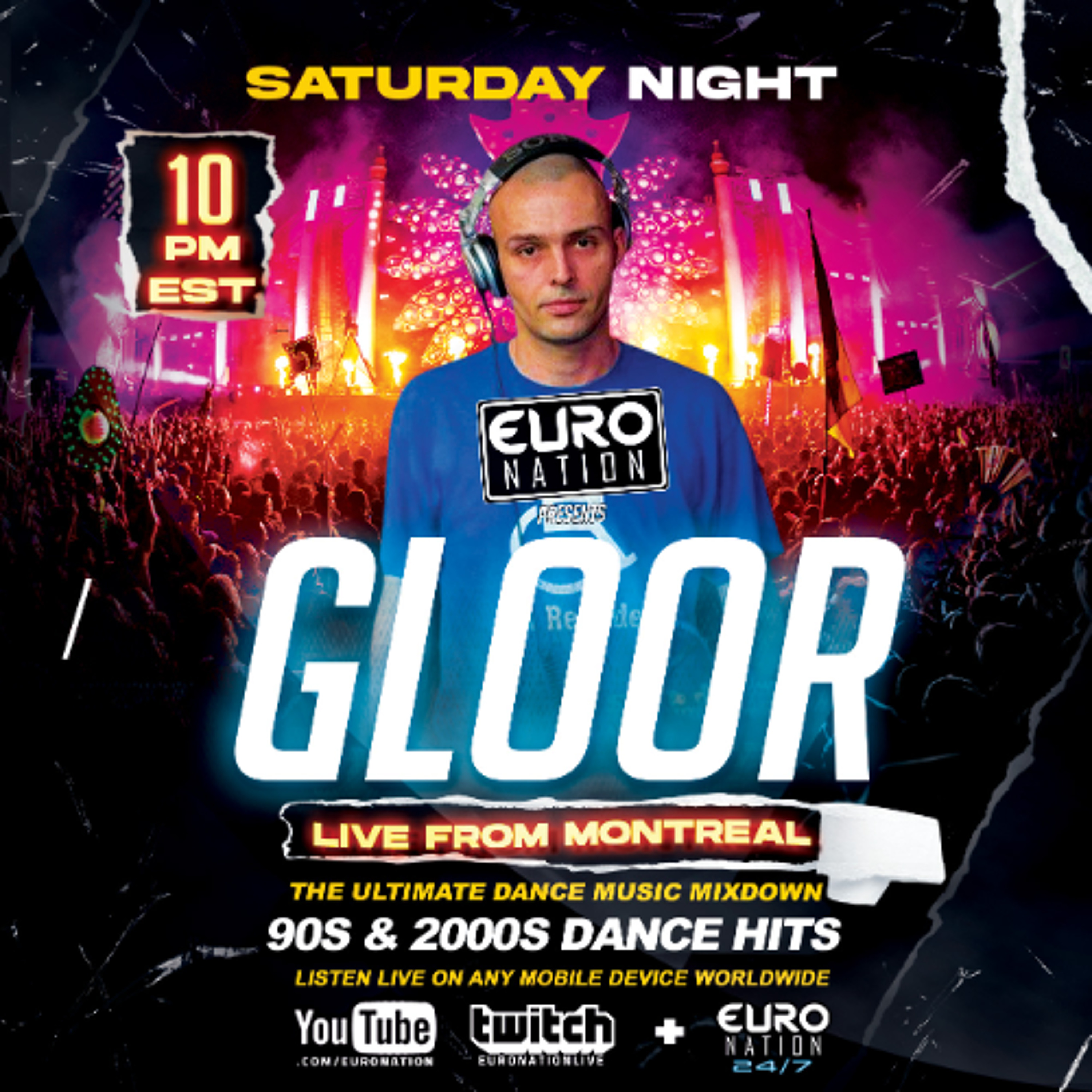 DJ GLOOR EURODANCE-TECHNO MARATHON MIX (NOVEMBER 2025) episode artwork