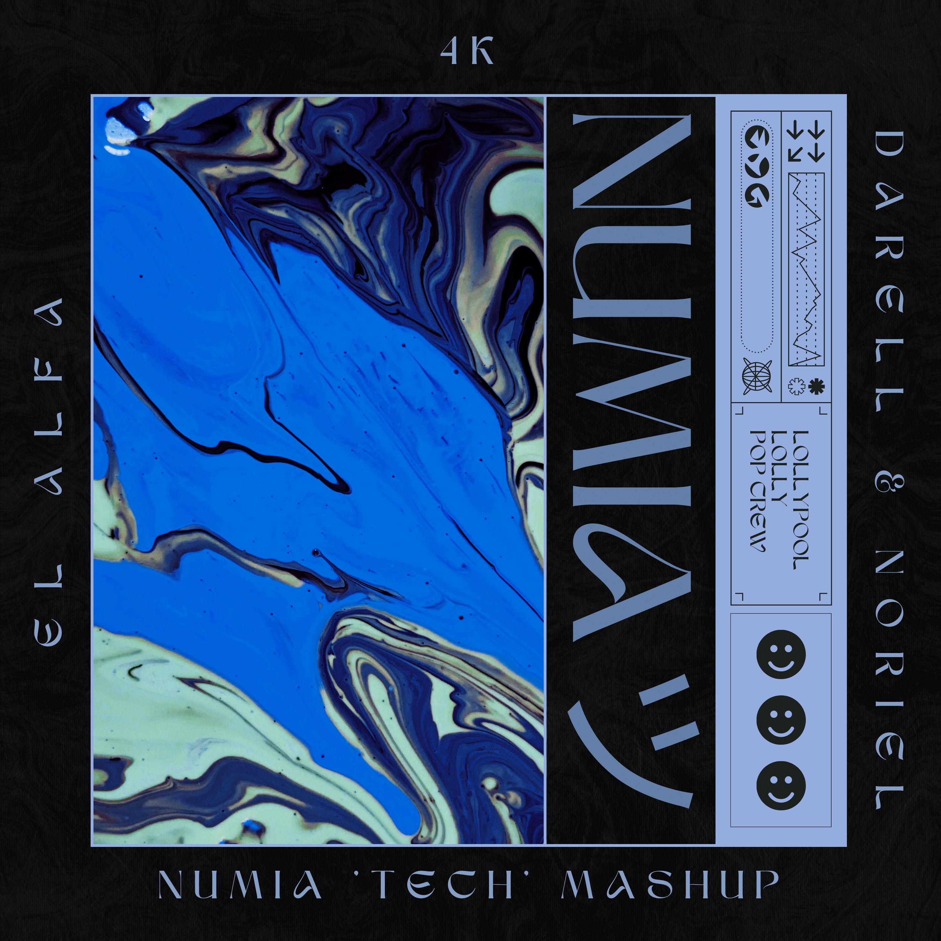 El Alfa, Darell & Noriel vs. Dom Dolla – 4K (Numia ‘Tech’ Mashup) [Remix] [Lolly Premiere]