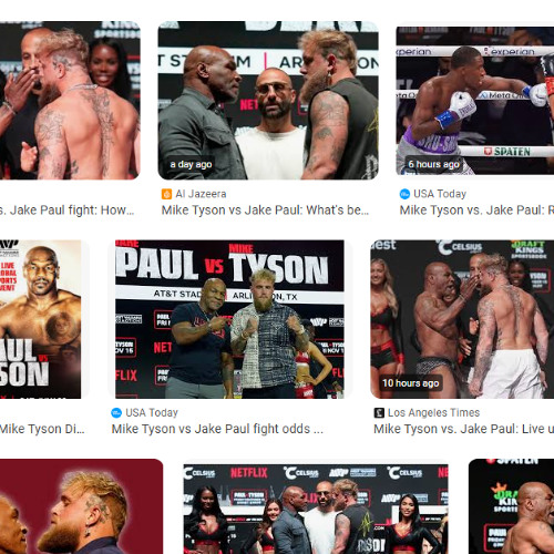 Jake paul tyson fight main event time