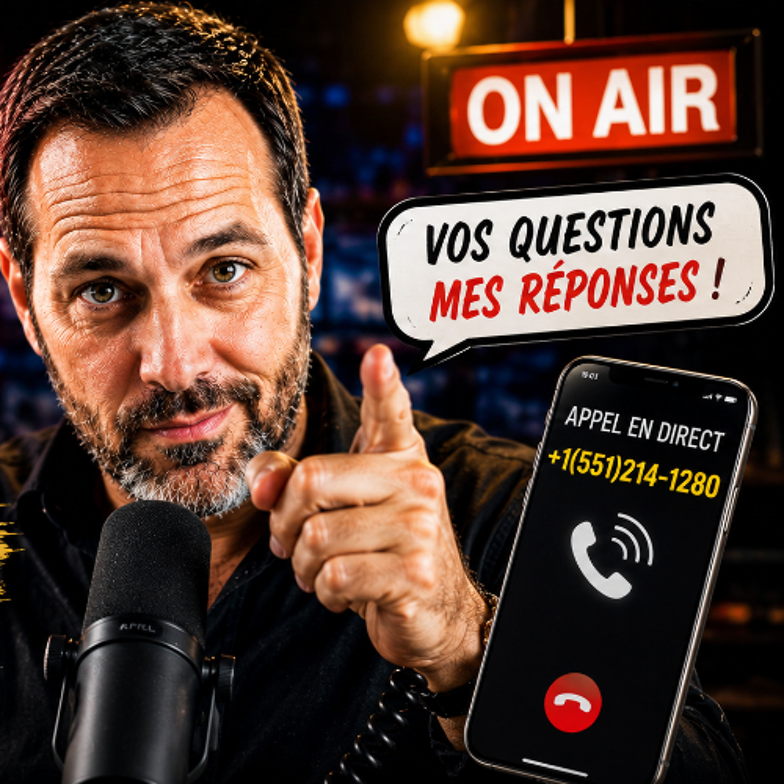 Libre antenne (le retour du Podcast) +1 (551) 214 - 1280 episode artwork