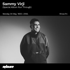 Sammy Virji (Special Album Run Through) - 4 May 2020