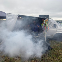 Ende der Nachtruhe. good morning @Eulenflug Festival Camping site 2025